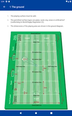 Laws of Rugby android App screenshot 15