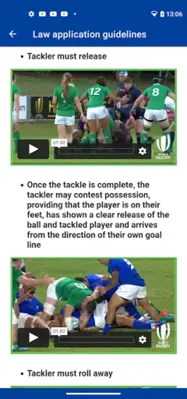 Laws of Rugby android App screenshot 19