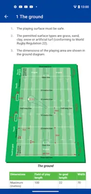 Laws of Rugby android App screenshot 23